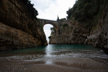 Fiordo di Furore Bridge on the Amalfi Coast