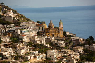 Obraz premium Vietri sul Mare View over the Tyrrhenian Sea