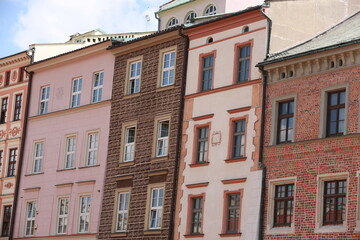 Colorful Historic Townhouses in Old Town