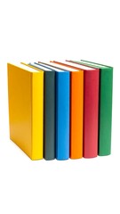 Stack of colorful books (1)