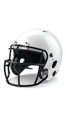 Fototapeta premium White football helmet