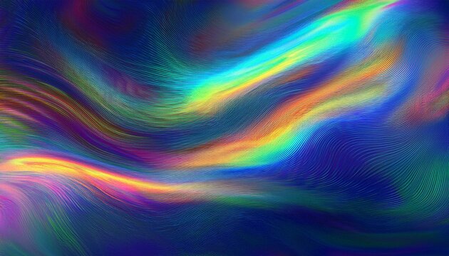 glitch grainy abstract smeared iridescent background digital texture waves