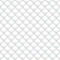 Obraz premium White quilted pattern