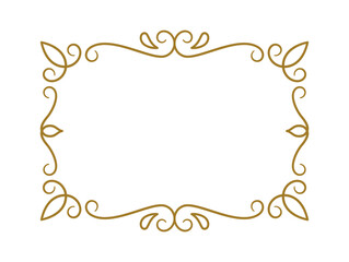 Elegant greeting cards frame design