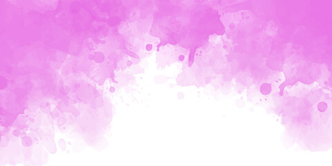 Pastel pink watercolor paint brush. watercolour texture for cards, Brushstrokes and splashes.