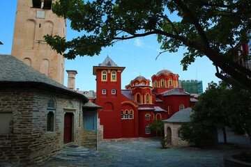 The Holy and Great Monastery of Vatopedi is an Eastern Orthodox monastery on Mount Athos, Greece.