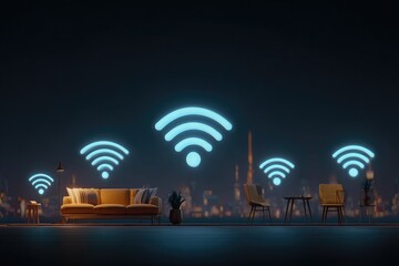 Connected Home with Strong WiFi Signal.