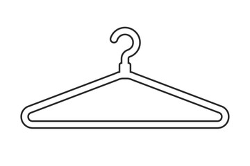ハンガー、洋服、ファッション、コーディネート、おしゃれ関連のイラスト