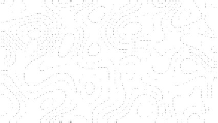 A minimalist and clean abstract background adorned with a subtle pattern of white contour lines on a pure white surface creating an ethereal and elegant topographical effect