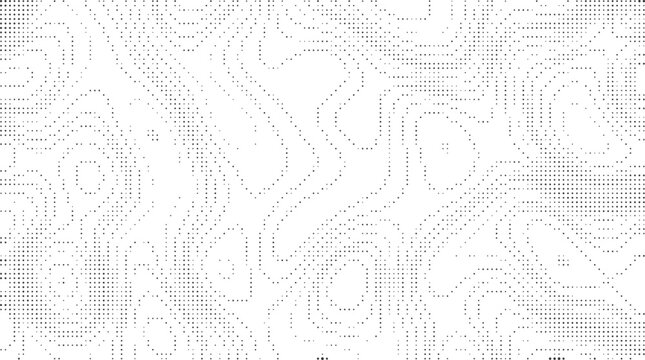 A crisp and sophisticated abstract background with a subtle topographical map pattern of fine grey contour lines on a pure white surface creating a sense of clean complexity