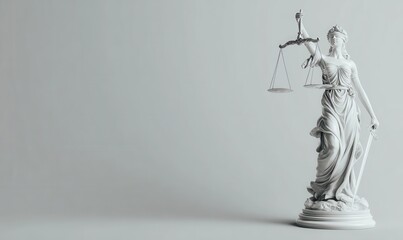 white lady justice statue holding scales