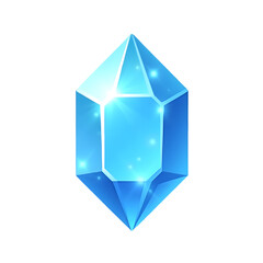 Blue Crystal Shard Icon