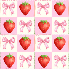set of strawberries