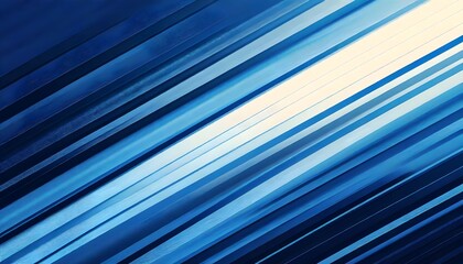 Abstract blue and white diagonal lines creating a sense of speed and motion.