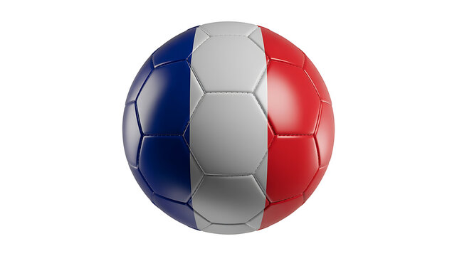 A soccer ball with the colors of a certain nation, representing sport and national pride.