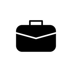 Briefcase icon vector for web and mobile app. suitcase sign and symbol. luggage symbol.