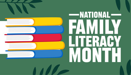 National Family Literacy Month for better family literacy