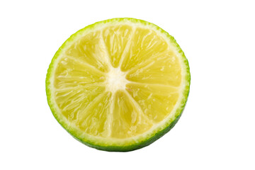 透明背景（png）に輪切りにしたすだち