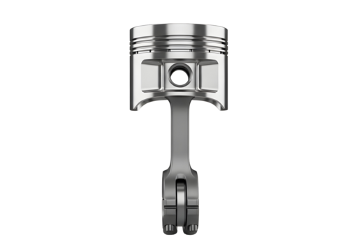 Engine piston isolated on transparent background - Powered by Adobe