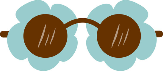 Flowers Shape Sunglasses