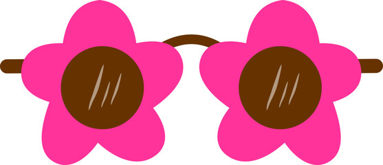 Flowers Shape Sunglasses