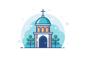 church in the morning