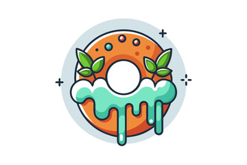 vector illustration of an apple