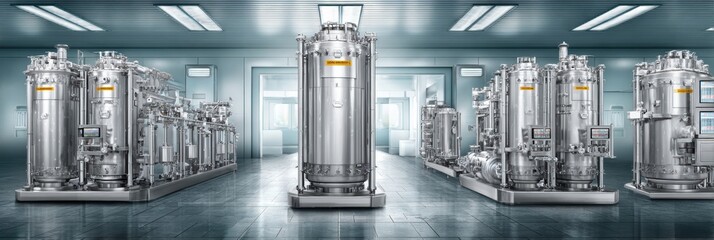 Advanced Industrial Processing Machinery in a Modern Facility Designed for Efficiency and Precision