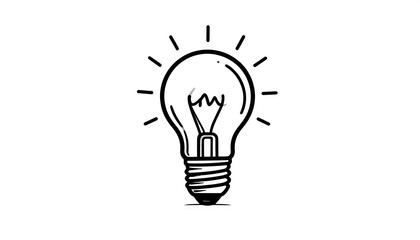 Lightbulb Idea - A Symbol of Innovation and Creativity.