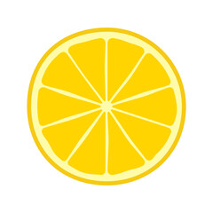 slice of lemon illustration element