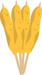 Street Food Illustration