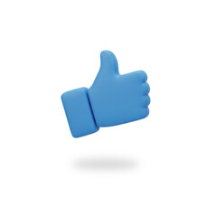 Like Button - thumb blue