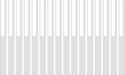 Fototapeta premium Gray vertical stripe pattern resembling piano keys for minimalist modern decor.