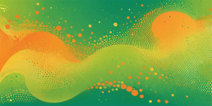 Vibrant abstract colorful background with circles