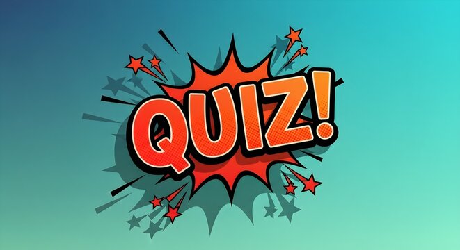 Challenge Yourself Test Your Knowledge with a Fun and Engaging Quiz Illustration!