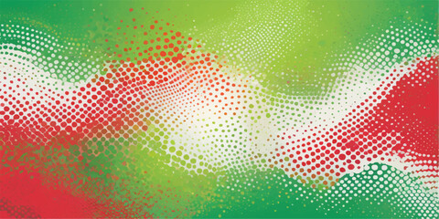 Abstract colorful halftone dot pattern vector illustration for modern digital wallpaper design