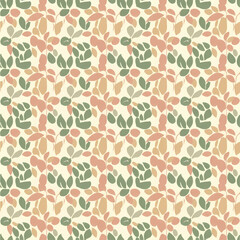 Modern abstract background featuring gentle flowing curves and wavy stripes in a soft pastel color palette of pink, blue, and cream