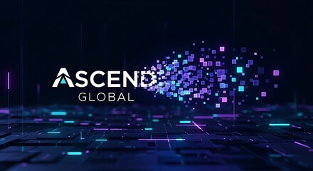 Ascend Global modern technology presentation design
