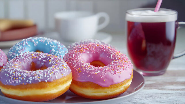 donut with sprinkles