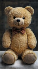 Soft Teddy Bear on Transparent Background for Design Projects