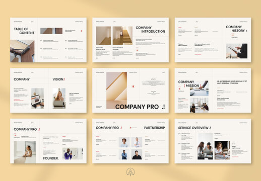 Company Profile Presentation Template