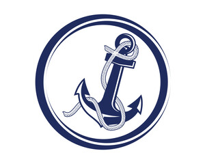 anchor icon vector illustration