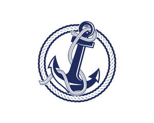 anchor icon vector illustration