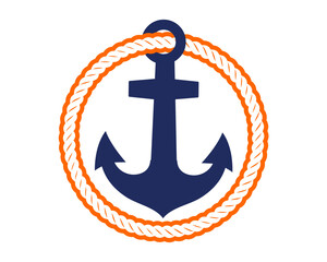 anchor icon vector illustration