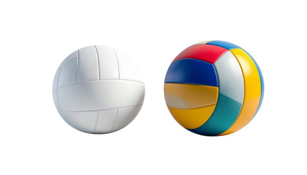  Volleyball Bundle — isolated on transparent background - Powered by Adobe