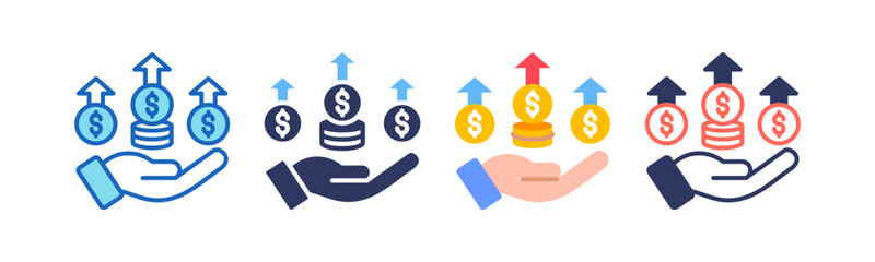 Competitive Advantage multistyle icon