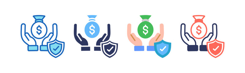 Obraz premium Liabilities multistyle icon