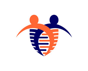 people science and biology logo