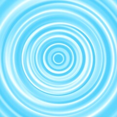 Light blue concentric circles, water ripple effect