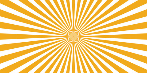 Bright Yellow and White Radial Burst Background with Sharp Concentric Rays and a Central Square Detail